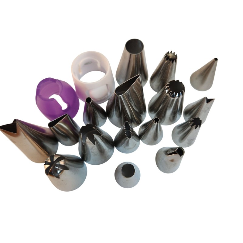 Assorted Cookie Cutters & Decorating Tools Set 50-Piece Stainless Steel & Plasti gallery
