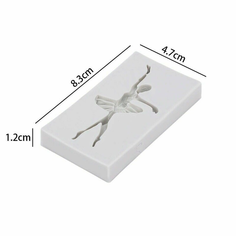 Ballet Dancer Silicone Fondant Chocolate Mould Cake Decorating Tools gallery