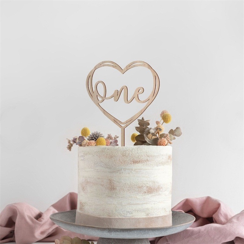 Topper Birthday Party Topper Acrylic Decorations Baby Baby Cake 2023 New One gallery