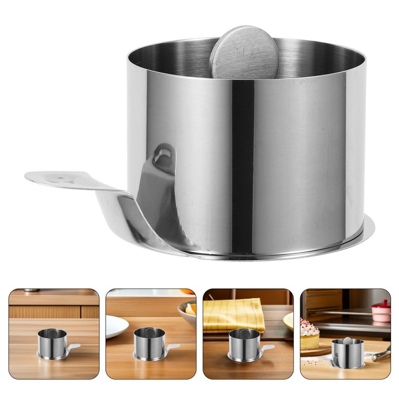 2 Set Seamless Mousse Circle Round Cookie Cake Pan Mold Moulds for Oven