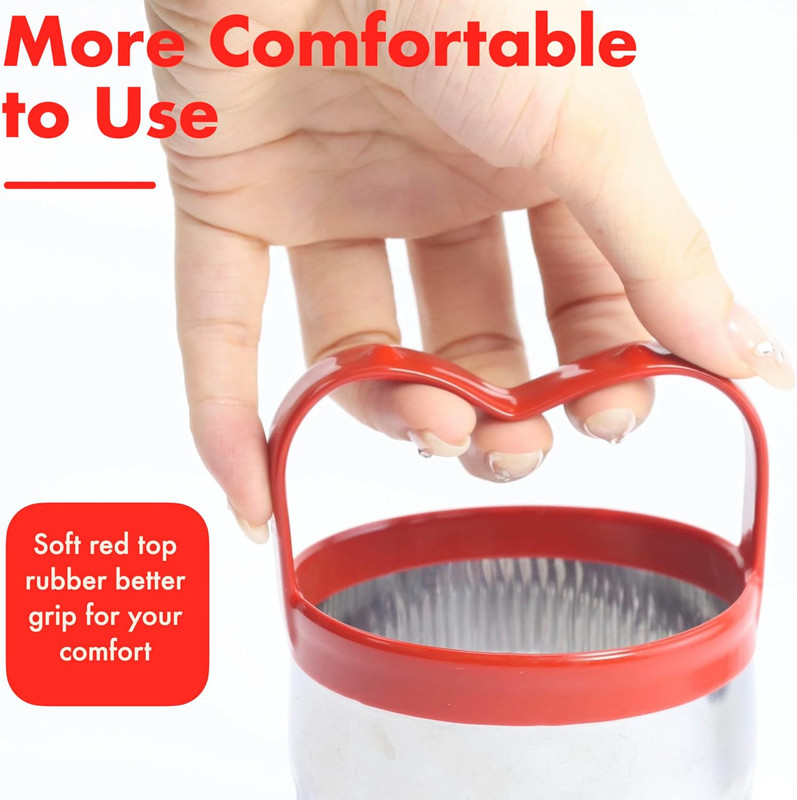 3Pcs round Cookie Cutters with Handle, Circle Biscuit Cutter for Baking, Dough C gallery