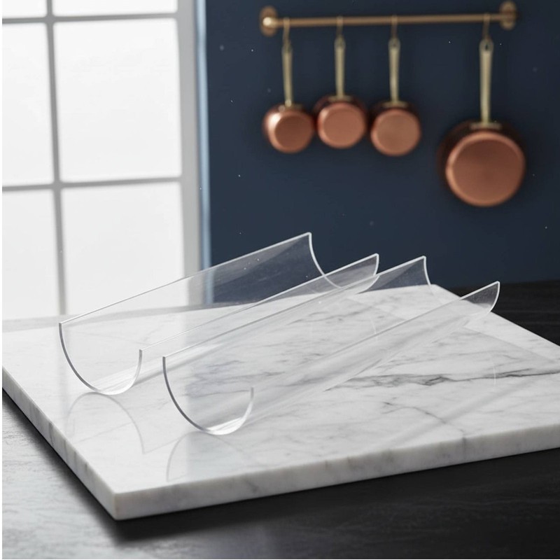 Acrylic Roll Cake Mold Food-Grade Material Transparent Cake Shaping Tool gallery
