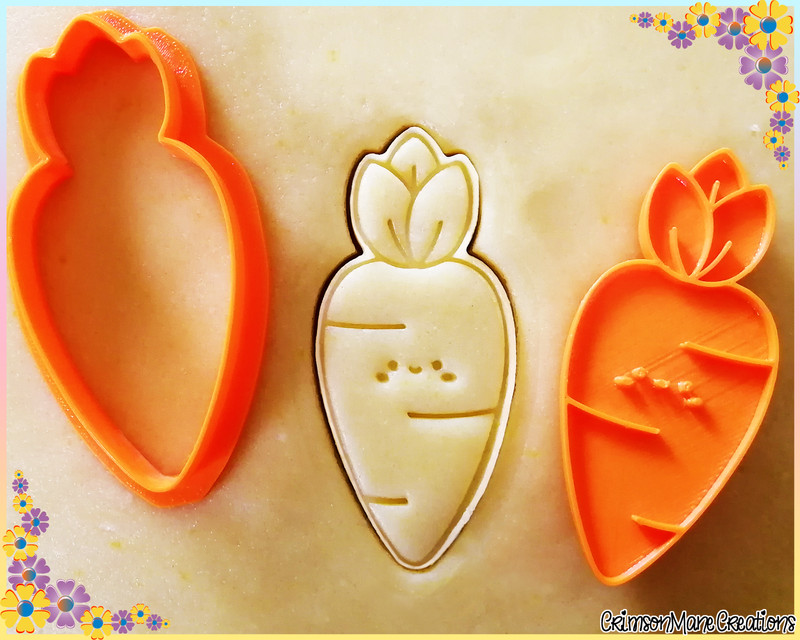 Easter Bunny Cookie Cutter Set Carrot Cute Rabbit Biscuit Baking Fondant Tool gallery