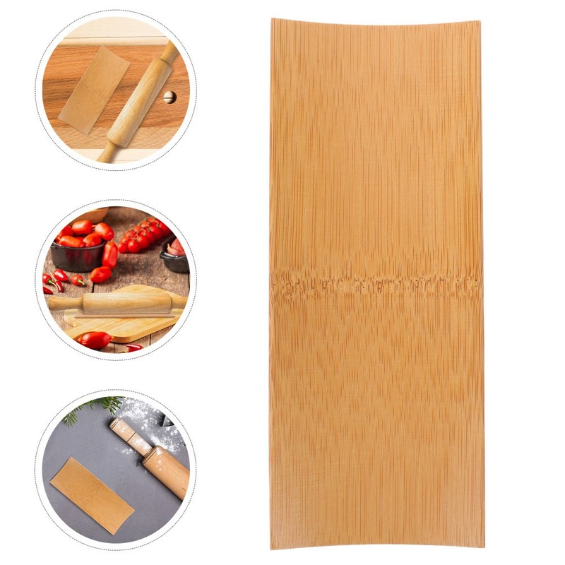 Rolling Pin Display Rack – Nonslip Bamboo Baking Tool Storage Stand – Kitchen