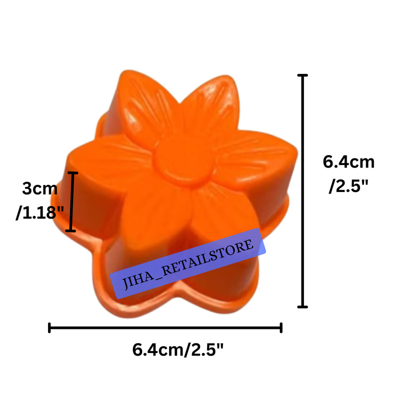 36 pcs New Tulip Flower Jelly Mold for Pudding, Jelly Steamable Plastic Mould gallery