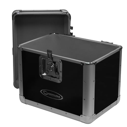 Odyssey Krom Series Black Record/Utility Case For 70 12 Vinyl Records Lps gallery