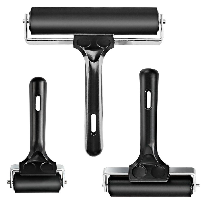Rubber Roller Brayer Ideal for Anti Skid Tape Construction Tools Print Ink an…