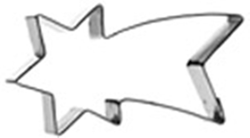 Cookie/Biscuit cutter shooting star s/s 11 cm&1.5cm Deep Guaranteed Quality