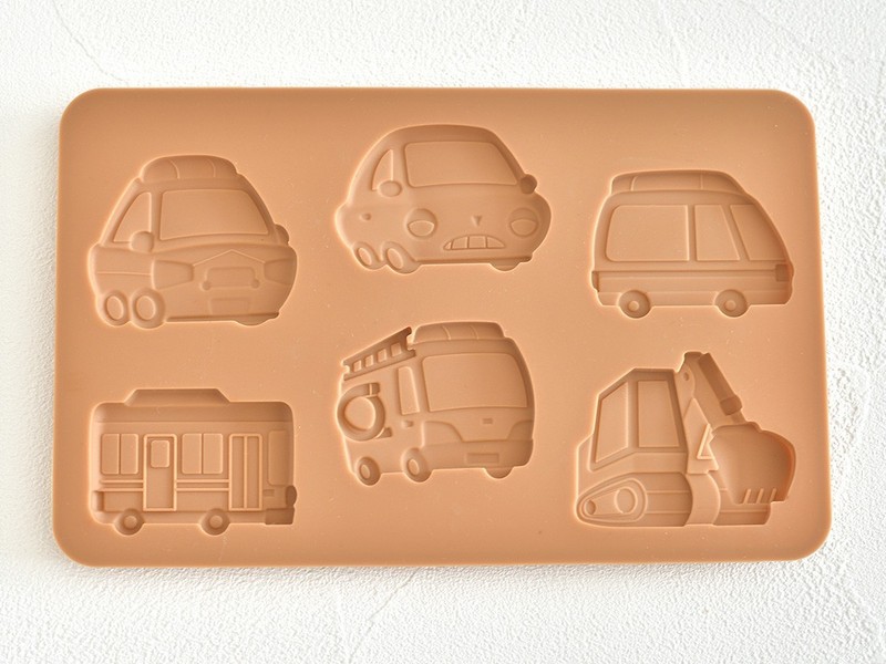 Cotta Vehicle Silicone Mold Car Truck Bus Train Chocolate mold gallery