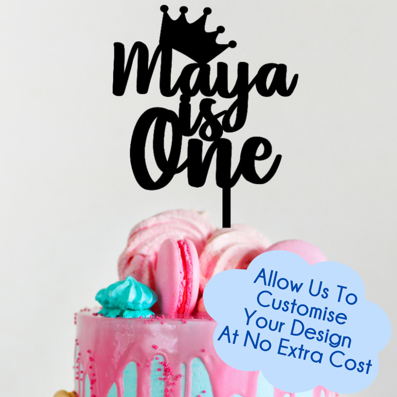 Customised Personalised Wooden Cake Topper – Birthdays | Weddings | Engagement