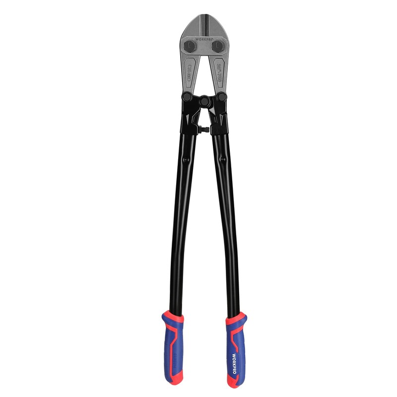 WORKPRO 30″ Bolt Cutter, Chrome Moly Steel Blade, Heavy Duty Chain Wire Cutter