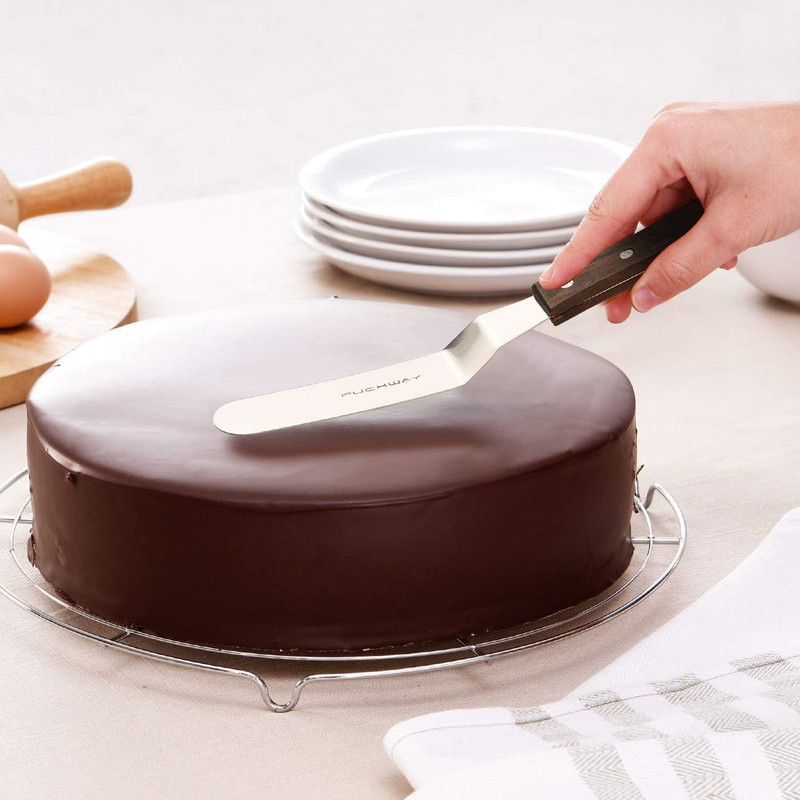 Offset Cake Icing Spatula Set of 3 Professional Stainless Steel Decorating Frost gallery