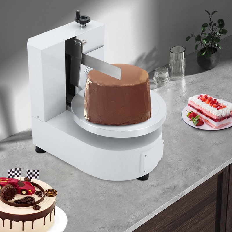 4-12inch Cake Cream Coating Machine Cake Decoration Cream Spreading 110V