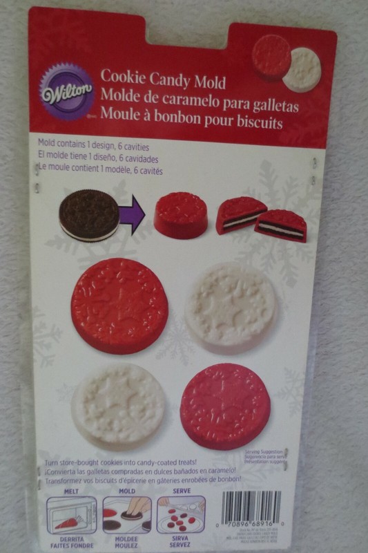 Wilton Cookie Candy Mold Snowflake Christmas Party New