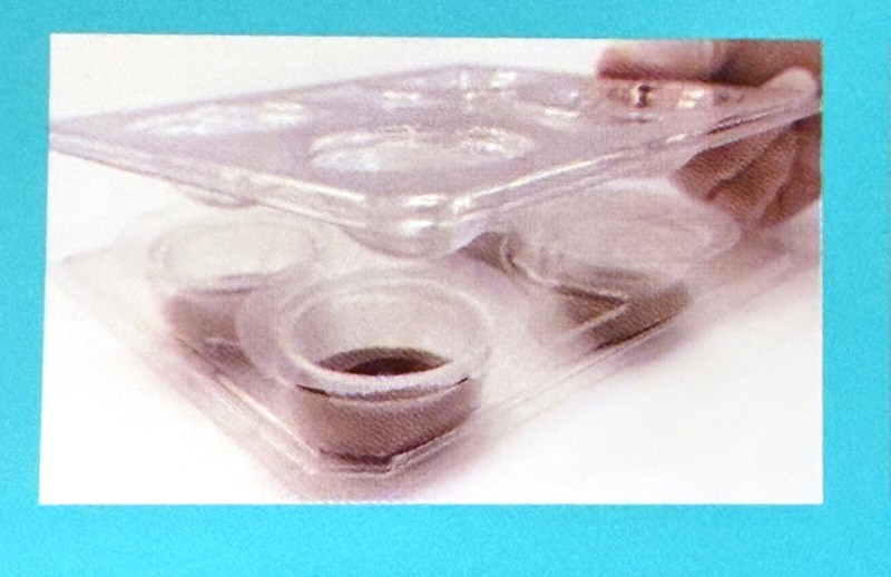 Diamond Mold Chocolate + Fill Cocoa Bomb Box Candy 3 part Shower Wedding Party gallery
