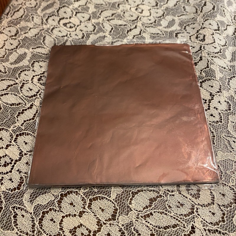 4″ Foil Candy Wrappers, Brown, !00 ea pkg