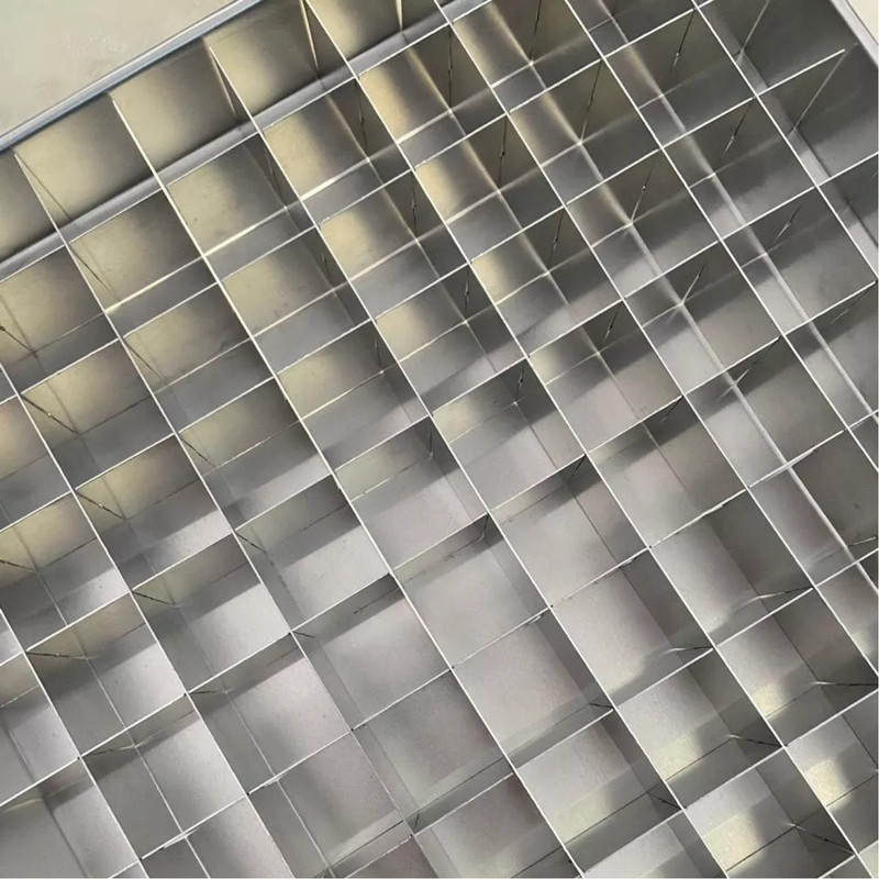 Brownies Cutter Set (WITHOUT TRAY) Aluminium - For Tray 12" x 12" (30 x 30 cm) gallery