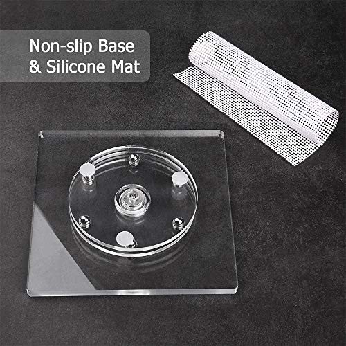 Cookie Decorating Turntable, Sugar Cake Cookie Decorating Supplies Kit-with gallery