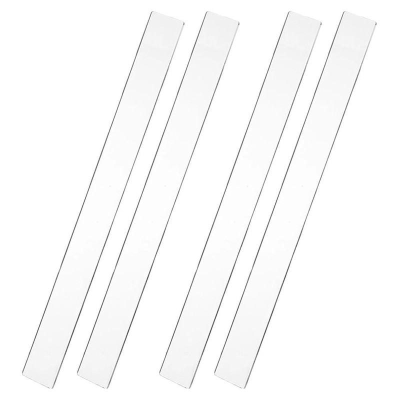 2 Pairs Rolling Pin Guides for Dough Kneading and Thickness Control in Baking