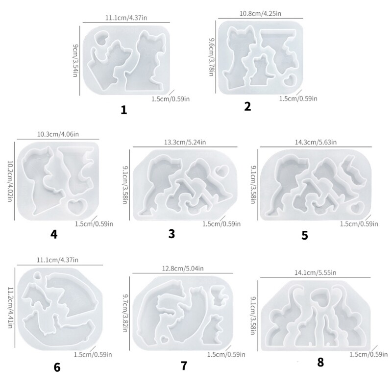 Animal Mold Resin Mold Aromatherapys Mold Desktop Decorations gallery