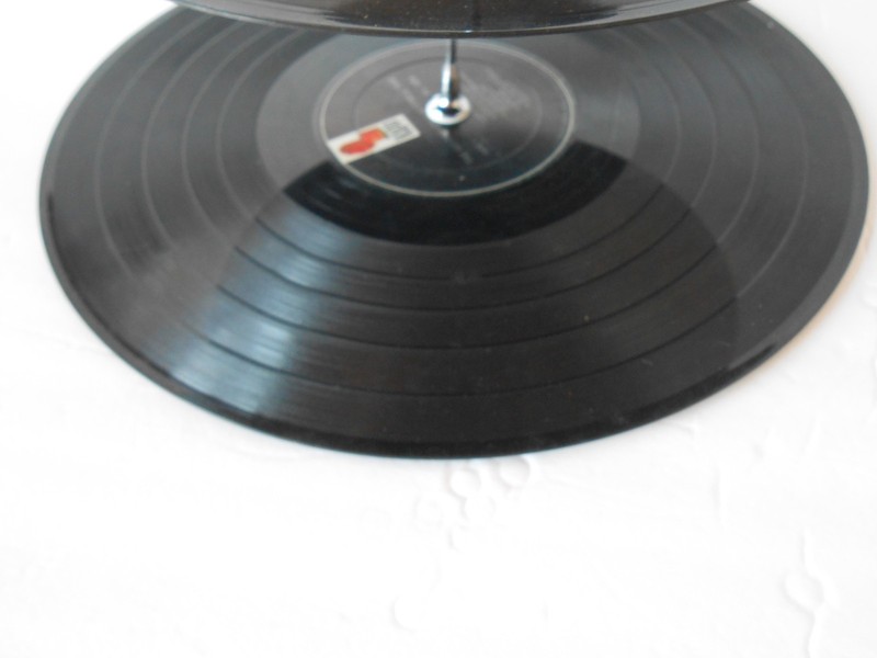 Vinyl Record Cupcake Stand-Lot# 41 gallery