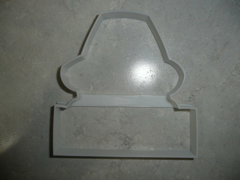 6 X SIZE 1.75" PILGRIM BOY FACE OUTLINE BANNER PLYMOUTH COLONY FONDANT FD3108 gallery