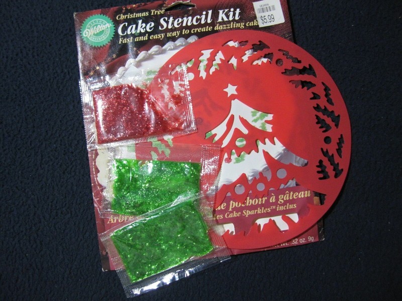 Wilton Cake Stencil Kit - Christmas Tree - Includes Shipping! gallery