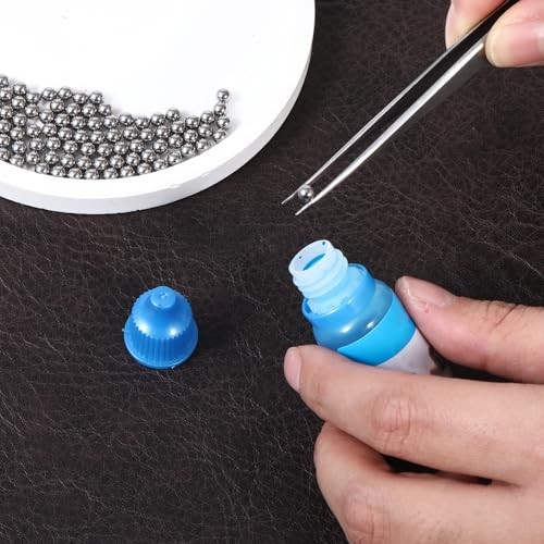 100 PCS Paint Mixing Balls, Metal Balls Stainless Steel Ball Bearings for gallery