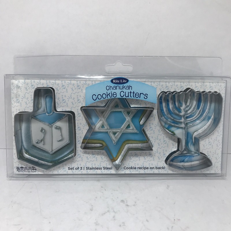 Rite Lite Chanukah Cookie Cutters With Recipe. New