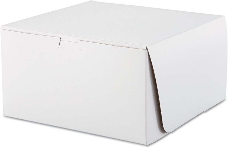 Southern Champion 0977 White Lock Corner Bakery Box gallery
