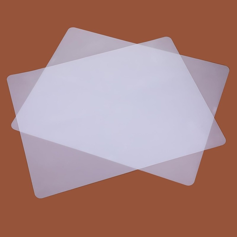 Large Silicone Mats for Kitchen Counter 16” x 20” Clear Silicone Countertop