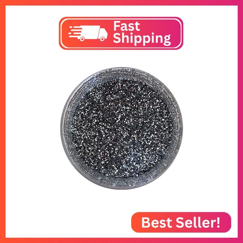 AMERICAN SILVER DISCO Cake ( 5 grams each container) cakes, cupcakes, fondant, d