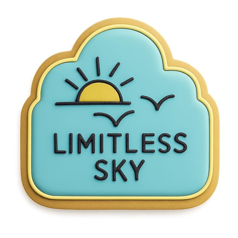 Limitless Sky Cloud Cookie Cutter - 4x3.6" Creative Kitchen Design gallery