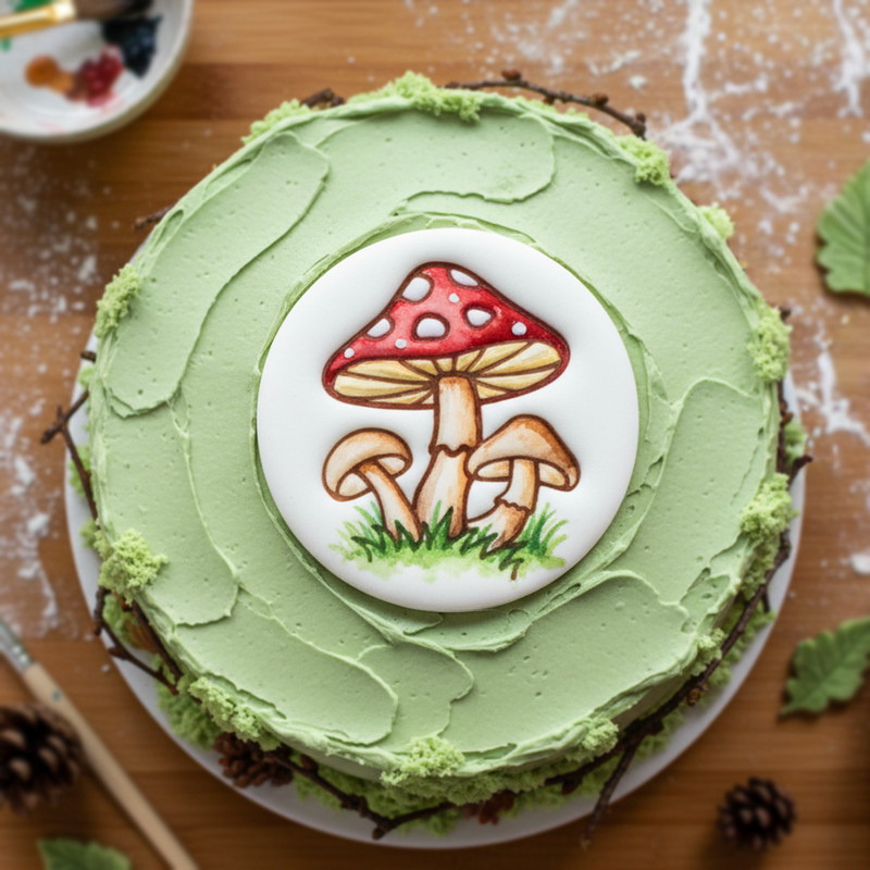 Wild Mushrooms Cookie Cutter - fairy forest mushroom garden tea party woodland gallery