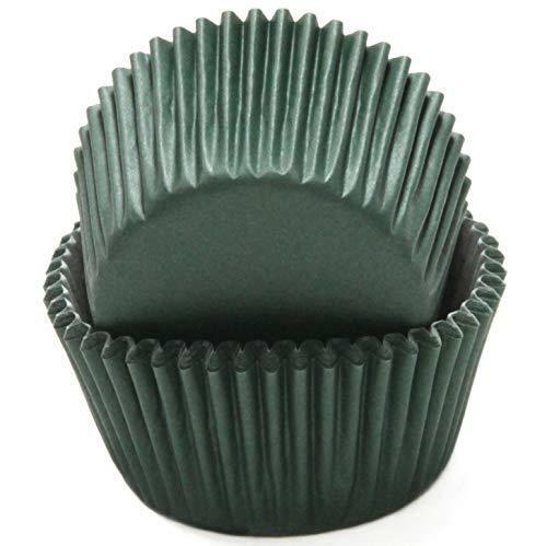 Chef Craft Classic Cupcake Liners, 50 count, Dark Green