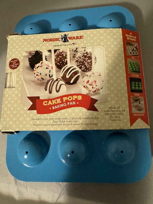 NORDIC WARE Holiday Cake Pop Molds Metal