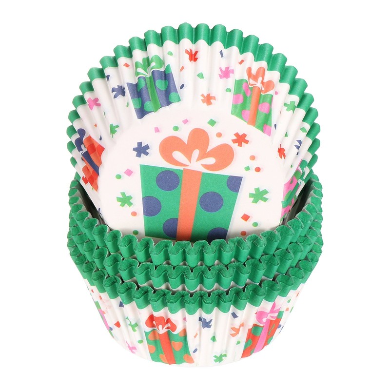 100 Count Cupcake Liners Cupcake Cups Standard Size, Gift Box
