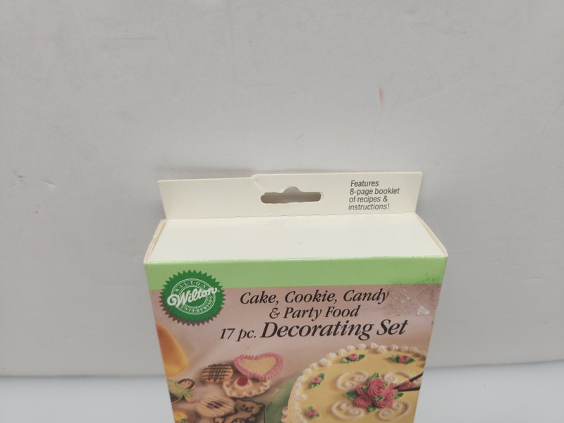 Vtg. WILTON Cake, Cookie, Candy & Party Food 17pc. Decorating Set 1990 🌺 NEW gallery
