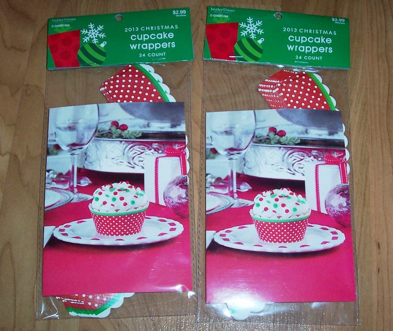 48 Red/White Polka Dot Cupcake Collars/Wrappers/Papers – New in Pkg!