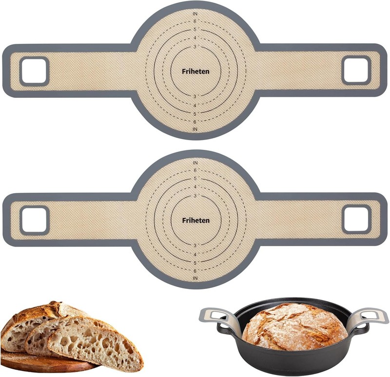 Sourdough Silicone Bread Sling – Non-Stick & Easy Clean Silicone Bread Mat for
