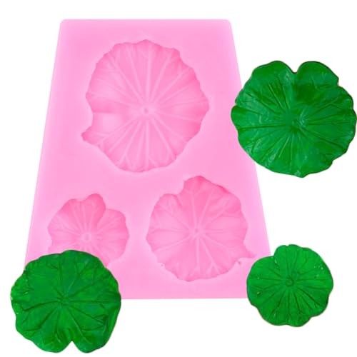 Lotus Leaf Fondant Silicone Mold For Cake Decorating Cupcake Topper Style B gallery