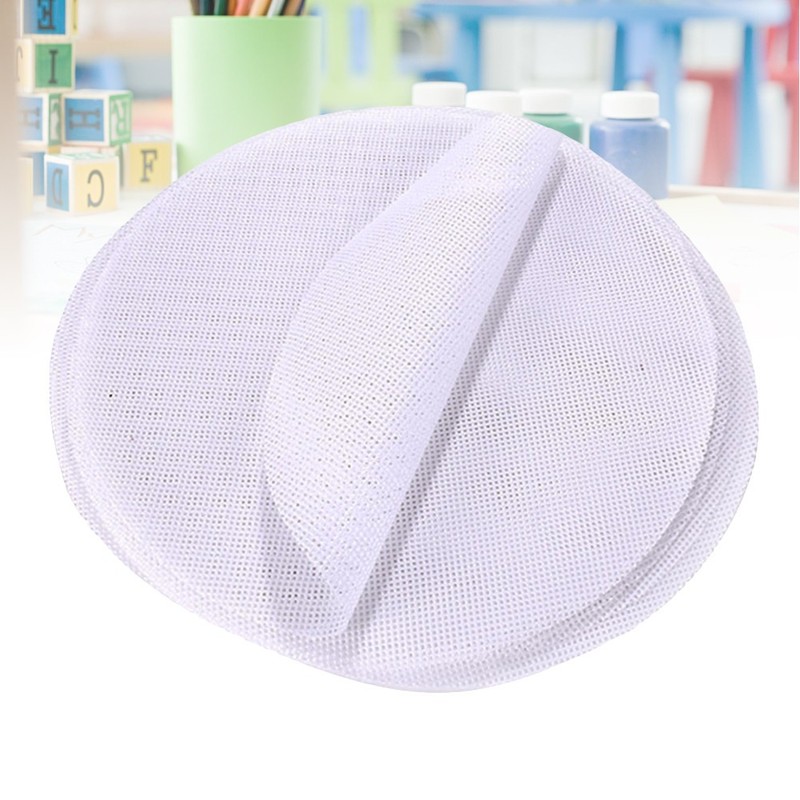 10 Pcs Round Silicone Pad Steamer Mesh Mat Steamed Bun Non-stick gallery