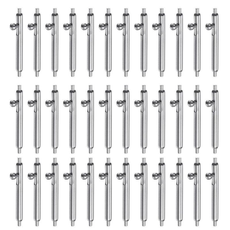 36pcs 13mmx1.5mm Steel Watch Spring Bars