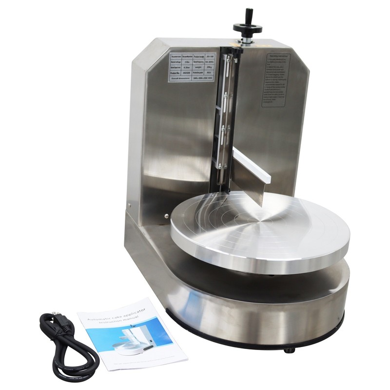 Automatic Cake Spreading Machine Electric 6-14in Cream Coating Smearing Tool gallery