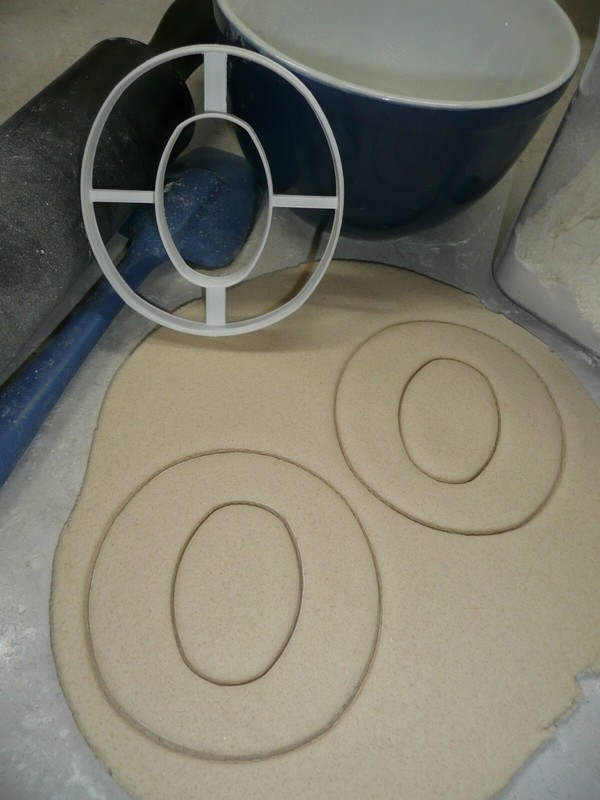 LETTER O 4 INCH UPPERCASE CAPITAL BLOCK FONT COOKIE CUTTER USA PR4228 gallery