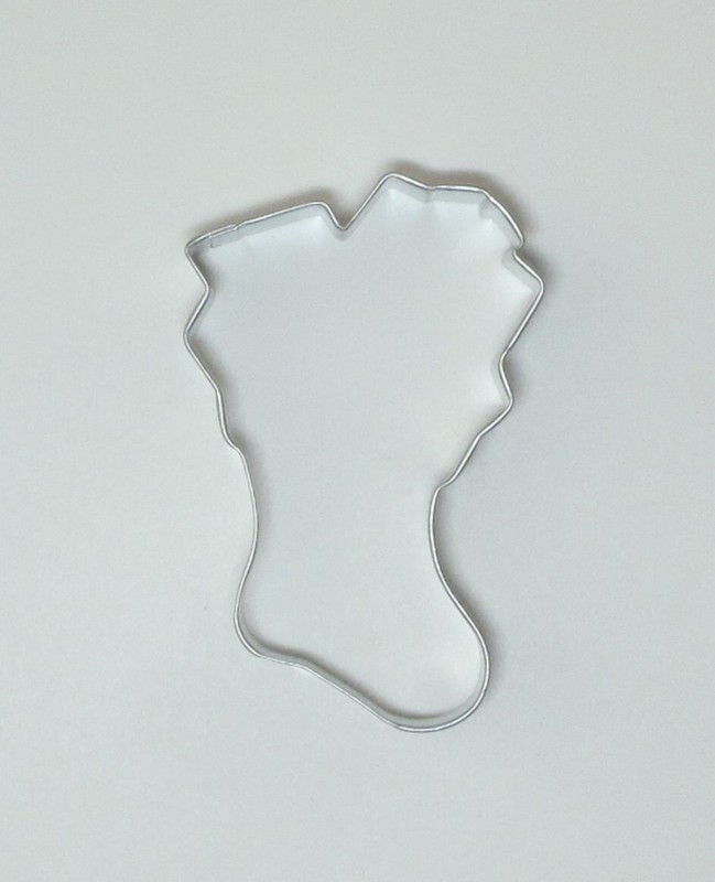 3¾” Stocking Cookie Cutter Christmas Winter Holiday Baking