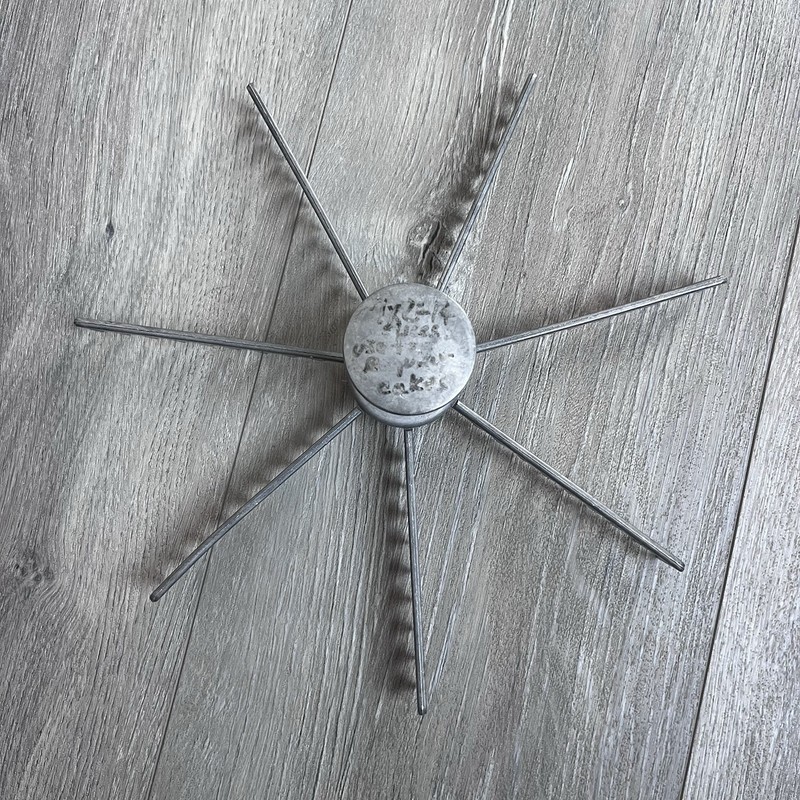 9″ Pie Piece Cutter, Metal With Tines