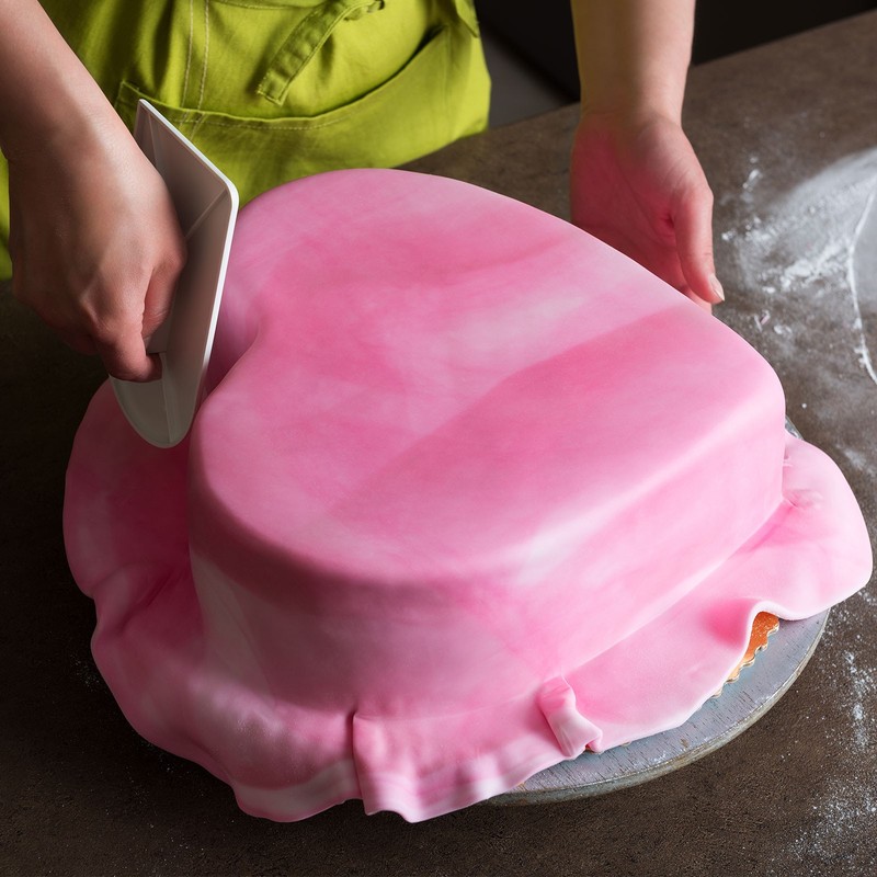 Heart Shaped Foam Cake Dummy, 18"x 2" Fake Cake Model gallery