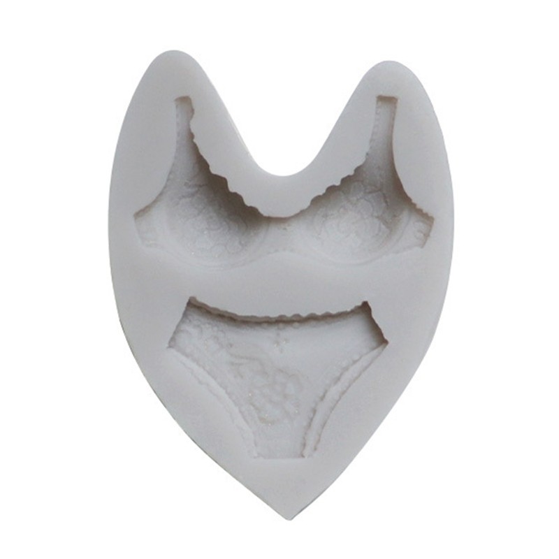 3D Women Underwear Shaped Craft Art Silica Mould Craft DIY Handmade Baking Mold gallery