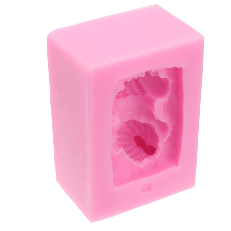 Sleeping Baby Fondant Mold Handmade Soap Mold Decoration (Pink)